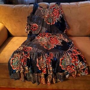 Rafaella Sleeveless Hi Low Dress 1X